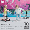 Miniatyrbild 4 av 6: Draisienne 2-i-1 - KINDERKRAFT - HALLEY - Cykel och sparkcykel - 3 hjul - Grön