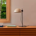 Miniatyrbillede 1 af 6: Faro DOMINICA Beige skrivebordslampe
