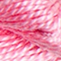 Miniatyrbild 2 av 2: Perlängd av bomull - DMC - Rosa - 5m - Tvinnad - Sidenlik känsla