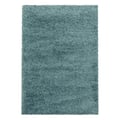 Miniatyrbild 2 av 4: Soffmatta Shaggy Design Mjuk Hår Monokrom Aqua (120x170 cm)