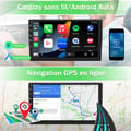 Miniatyrbild 3 av 6: AWESAFE Autoradio Android 13 2Go+32Go för Renault Koleos 2008-2016 9'' Pekskärm Carplay GPS Android Auto