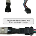 Miniatyrbild 2 av 2: Rallonge LED RGB 50cm - LUMIHOME - Mini Strip - IP65 resin