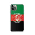 Miniatyrbild 1 av 2: Telefonfodral – Afghanistans flagga – Kompatibel med iPhone 11 Pro – Mjuk fodral – Stötsäker och slitstark - Silikon - Pixelforma