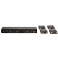 Miniatyrbild 3 av 3: LINDY Extender sändare Matris HDMI 4K60 4x4 över RJ45 upp till 70m med PoC - 4 mottagare
