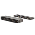 Miniatyrbild 2 av 3: LINDY Extender sändare Matris HDMI 4K60 4x4 över RJ45 upp till 70m med PoC - 4 mottagare