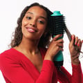 Miniatyrbillede 5 af 6: REVLON Teal Blue Volumizing Tørrebørste - Ionteknologi - 2 hastigheder, 3 varmeniveauer