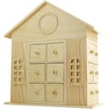 Miniatyrbild 1 av 2: Adventskalender - EMINZA - Maison Til - Flerfärgad - Trä - 30 cm i höjd