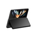 Miniatyrbild 4 av 5: AVIZAR Samsung Galaxy Z Fold 4 Clear View-fodral - Svart - Videostöd för spegelflik