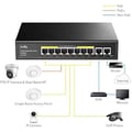 Miniatyrbild 2 av 2: Gigabit PoE+ Switch - CUDY - GS1010PE - 10 portar - 120W - Enhetsstatusövervakning