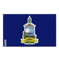 Miniatyrbild 1 av 3: Flagga Summerside – 120 x 180 cm – Starkt Polyester – 2 Metallöljett – Inomhus / Utomhus – Pixelforma