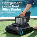 Miniatyrbillede 5 af 6: Aspirator til swimmingpool Aiper Scuba S1 2025 SORT