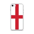 Miniatyrbild 1 av 2: Telefonhölje - PIXELFORMA - Flagga England - iPhone 7 - Transparent plast - TPU