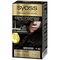 Miniatyrbild 1 av 2: Permanent färgning - SYOSS - Oleo Intense - Intense svart - Utan ammoniak - 2 enheter