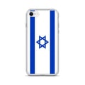 Miniatyrbild 1 av 2: Telefonfodral – Israels flagga – Kompatibel med iPhone 6S – Mjukt fodral – Slitstarkt och stöttåligt - Silikon - Pixelforma