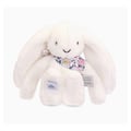 Miniatyrbild 1 av 5: Doudou et Compagnie - Plott Rabbit Fleurette vit 25 cm