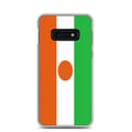 Miniatyrbild 1 av 2: Mobilskal – Nigerflagga – Kompatibel med Samsung Galaxy S24 – Mjuk Fodral – Motståndskraftig och Stötsäker – Pixelforma