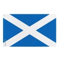 Miniatyrbild 1 av 3: Skottlands flagga – 60 x 90 cm – Hållbar polyester – 2 metallöglor – Inomhus / Utomhus – Pixelforma