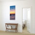 Miniatyrbild 3 av 4: Legendarte - Väggklocka Sunset On The Sea cm. 30x90