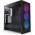 Miniatyrbild 1 av 6: Medeltorn kompakt ATX - NZXT - CC-H52FB-R1 - H5 Flow RGB med inkluderade RGB-fläktar - Svart