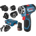 Miniatyrbild 4 av 6: 12V GSR 12V-15 FC borrskruvmejsel + 2 2Ah batterier + snabbladdare + L-Boxx box - BOSCH - 06019F6000