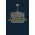 Miniatyrbild 2 av 6: Taklampa barn - Dalber - Nattåget - Tågmotiv - L 32 cm - H 21,5 cm - Vit