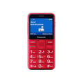 Miniatyrbillede 3 af 6: Panasonic KX-TU155 Mobiltelefon til ældre rød
