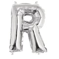 Miniatyrbild 1 av 2: Ballong Bokstav R, 40cm, 1st, silver