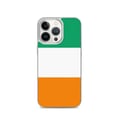 Miniatyrbild 1 av 2: Telefonfodral – Elfenbenkustens flagga – Kompatibel med iPhone 13 Pro – Mjuk fodral – Stöttålig och chockresistent – Pixelforma