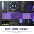 Miniatyrbild 2 av 6: Mellanstorlek chassi NZXT - CM-H92FB-P1 - H9 Flow RGB+ - Dubbelkammare - 3 RGB-fläktar - Svart