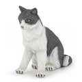 Miniatyrbild 1 av 2: Leksak - Papo - Sittande katt - Papo Dogs and Cats Collection - Blandat - Från 3 år