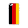Miniatyrbild 1 av 2: Mobilskal – Tysklands flagga – Kompatibel med iPhone 6S Plus – Mjuk fodral – Slitstark och stötabsorberande - Silikon - Pixelforma