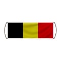Miniatyrbild 1 av 3: Rullbanner – Belgienflagga – 24 x 70 cm – Polyester – Handflagga – Pixelforma