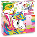 Miniatyrbild 2 av 2: Crayola - Neon Unicorn Super Ceraboli - Vaxkrita - Vit - Barn - Unisex - Avancerad