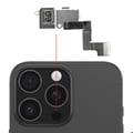 Miniatyrbild 3 av 4: Nappe Scanner LiDAR för iPhone 16 Pro Max Flexkabel Silver
