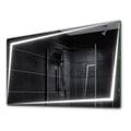 Miniatyrbild 1 av 4: Alasta, LED Spegel med Touch Switch, Berlin 130x100 cm
