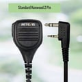 Miniatyrbild 3 av 6: Retevis Talkie Walkie 2pin Högtalarmikrofon för Baofeng UV-5R UV-82 BF-888S BF-88E RT5R RT86 TYT Kenwood, Högtalare för Jakt