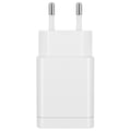 Miniatyrbild 2 av 4: USB-väggladdare 2A - Forcell - Snabbladdning - Vit - Universell - Mobil