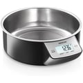 Miniatyrbild 1 av 2: Köksvåg - SENCOR - SKS 4030BK - Svart - Platta i rostfritt stål - Nollställningsfunktion