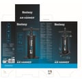 Miniatyrbild 3 av 4: Manuell luftpumpa - Bestway - Air Hammer 2800 - Snabbuppblåsning - 3 adaptorer inkluderade - Unisex