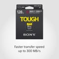 Miniatyrbild 2 av 3: SONY SD-kort Tough 128 Go R300/W299 - SF-G128T/T1