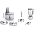 Miniatyrbild 3 av 5: BOSCH MultiTalent3 multifunktionsrobot - Vit - 800 W - 2 hastigheter och puls - 2,3 L mixerskål - 1 L mixerskål - 2 skivor