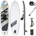 Miniatyrbild 1 av 5: BESTWAY Paddle Kajak uppblåsbar och konvertibel, Hydro-Force White Cap - 305 x 84 x 12 cm