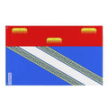 Miniatyrbild 1 av 3: Ardennerflagga – 60 x 90 cm – Hållbar Polyester – 2 Metallöglor – Inomhus / Utomhus – Pixelforma
