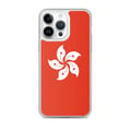 Miniatyrbild 1 av 2: Mobilskal – Hongkongs flagga – Kompatibel med iPhone 14 Pro Max – Flexibelt fodral – Slitstarkt och stötresistent - Silikon - Pixelforma