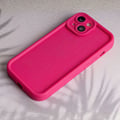 Miniatyrbild 2 av 2: Fodral till Xiaomi Redmi 13C - Silikonskyddande TPU-fodral Rosa
