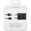 Miniatyrbild 5 av 5: Snabb nätladdare - Samsung - USB Typ C - Quick Charge 2 - Svart - 5V/9V