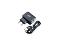 Miniatyrbild 1 av 2: USB-A 5W nätadapter och 1m Micro-USB-kabel svart