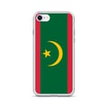 Miniatyrbild 1 av 2: Mobilskal – Mauretaniska flaggan – Kompatibel med iPhone 8 – Mjukt fodral – Slitstarkt och stöttåligt – Silikon – Pixelforma