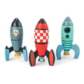 Miniatyrbild 1 av 6: Tender Toys junior raketkonstruktion 18 stycken