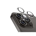 Miniatyrbild 1 av 4: Kameralinsskydd iPhone 16 Pro / iPhone 16 Pro Max livstidsgaranti Force Glass